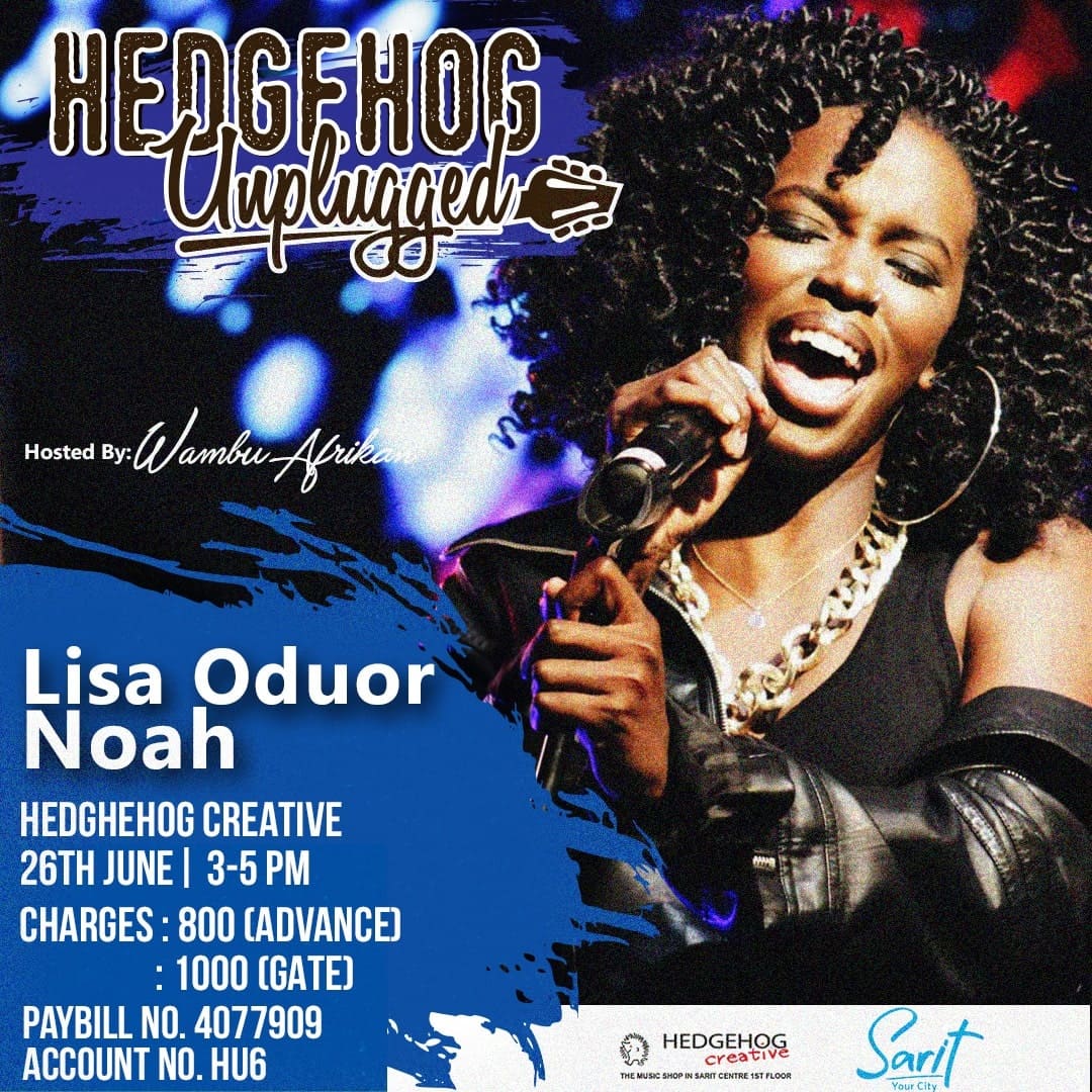 Hedgehog Unplugged ft Lisa Oduor-Noah